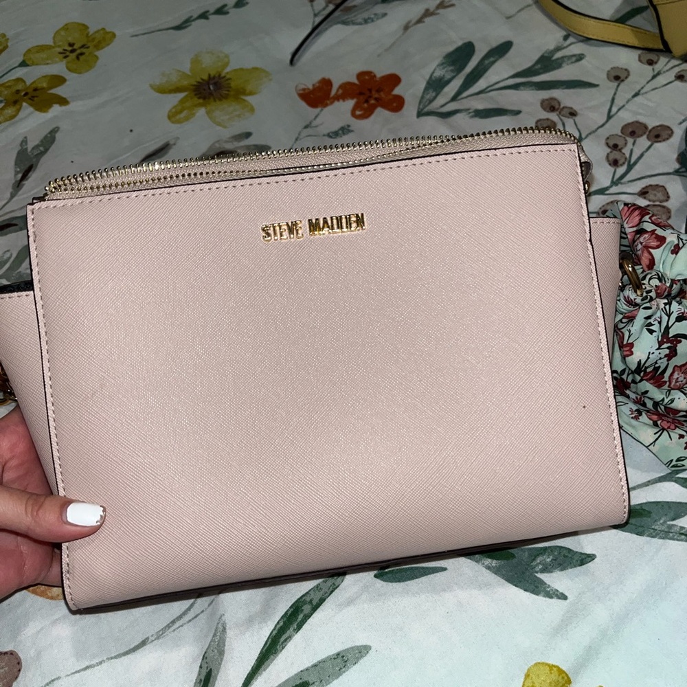 light pink crossbody